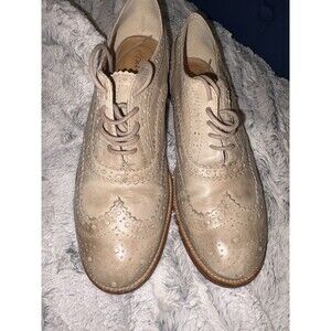 Classic Pour La Victoire Leather Wingtip Oxfords Sz 8